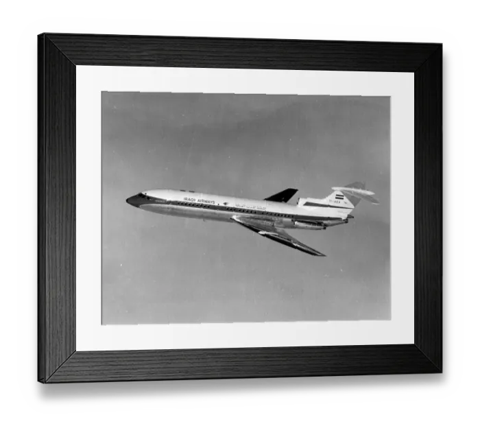 Framed Print : de Havilland / Hawker Siddeley DH / HS121 Trident 1E YI-AEA Framed Print : de Havilland / Hawker Siddeley DH / HS121 Trident 1E YI-AEA