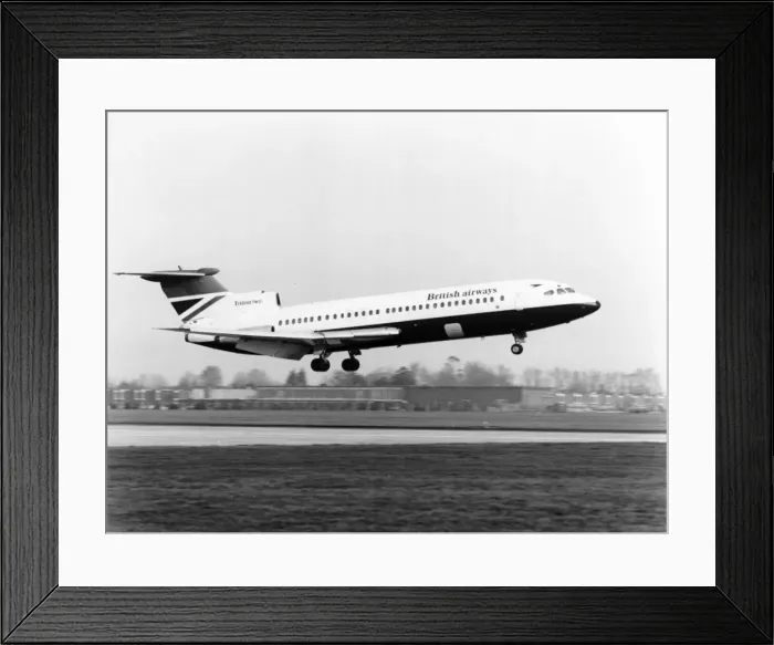 Framed Print : Hawker Siddeley HS121 Trident 2E - British Airways markings Framed Print : Hawker Siddeley HS121 Trident 2E - British Airways markings