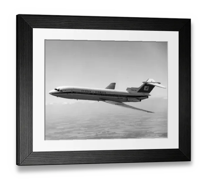 Framed Print : Hawker Siddeley HS121 Trident 2E 5B-Da - Cyprus Airways Framed Print : Hawker Siddeley HS121 Trident 2E 5B-Da - Cyprus Airways