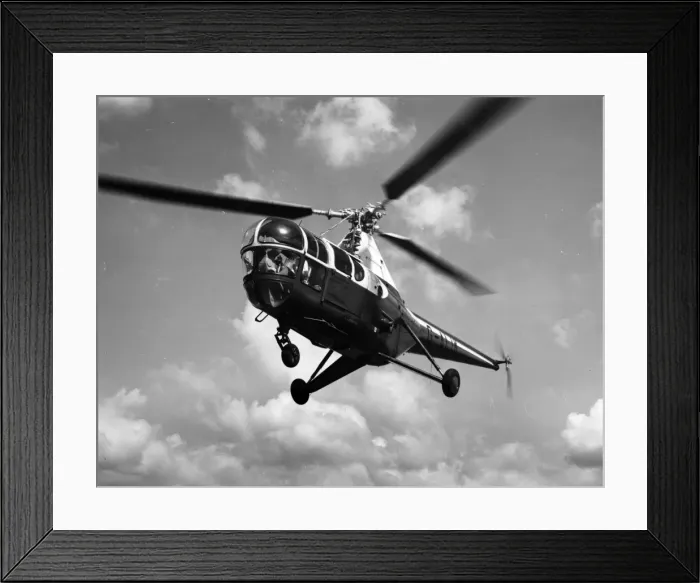 Framed Print : Westland Dragonfly 1A G-ALIK Framed Print : Westland Dragonfly 1A G-ALIK