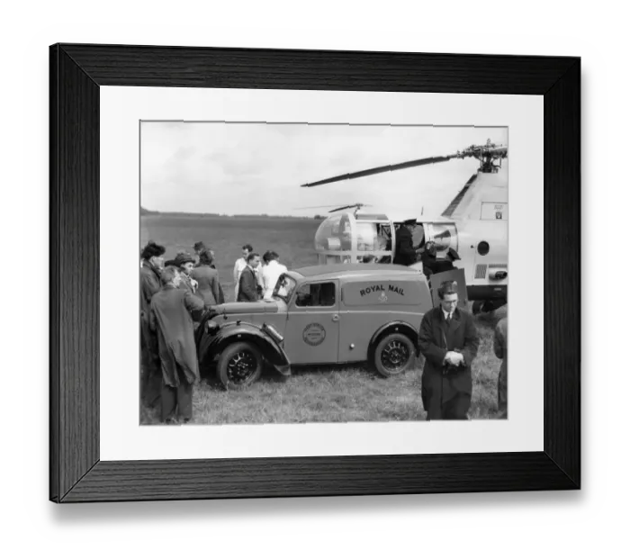 Framed Print : Westland Sikorsky S-51 G-AKCU of BEA Framed Print : Westland Sikorsky S-51 G-AKCU of BEA