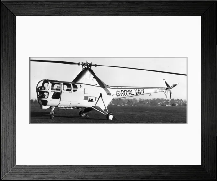 Framed Print : Westland Dragonfly HR1 of the Royal Navy Framed Print : Westland Dragonfly HR1 of the Royal Navy
