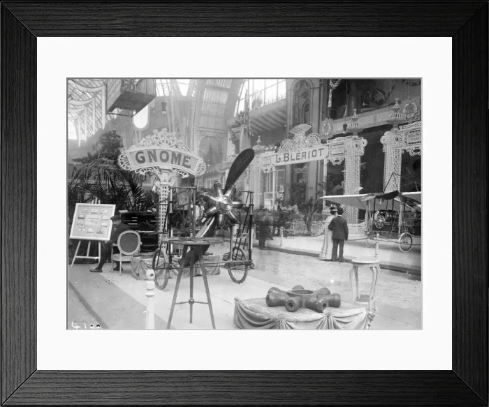 Framed Print : Gnome and Bleriot stands at the Exposition International Framed Print : Gnome and Bleriot stands at the Exposition International