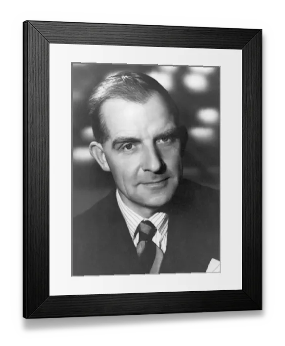 Framed Print : Dr Archie Merton Ballantyne OBE HonFRAeS (1908-1977) Framed Print : Dr Archie Merton Ballantyne OBE HonFRAeS (1908-1977)