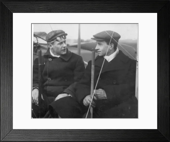 Framed Print : Thomas Octave Murdoch Sopwith (1888-1989) (right) Framed Print : Thomas Octave Murdoch Sopwith (1888-1989) (right)
