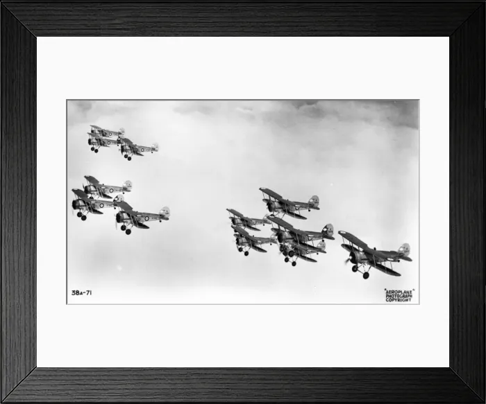 Framed Print : Gloster Gauntlet IIs Framed Print : Gloster Gauntlet IIs