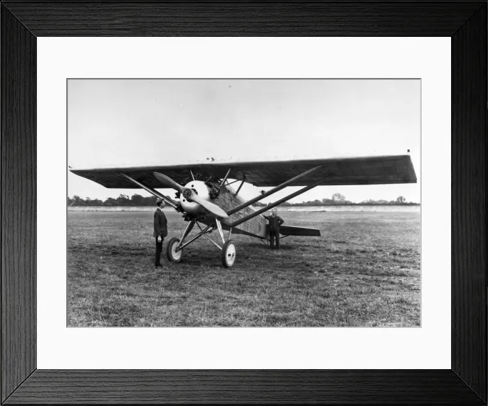 Framed Print : Vickers 121 Wibault Scout at Brooklands Framed Print : Vickers 121 Wibault Scout at Brooklands