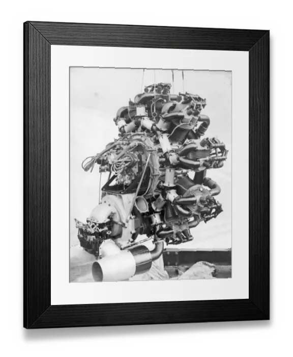 Framed Print : Bristol Orion 9-cylinder radial - front starboard view Framed Print : Bristol Orion 9-cylinder radial - front starboard view