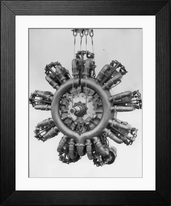 Framed Print : Bristol Orion 9-cylinder radial - Front view Framed Print : Bristol Orion 9-cylinder radial - Front view