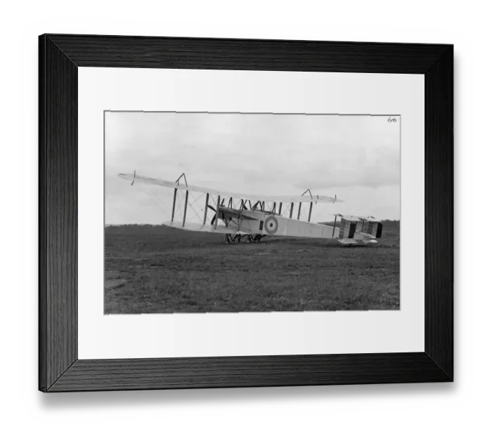Framed Print : Handley Page O / 100 third prototype 1457 at Hendon in June Framed Print : Handley Page O / 100 third prototype 1457 at Hendon in June