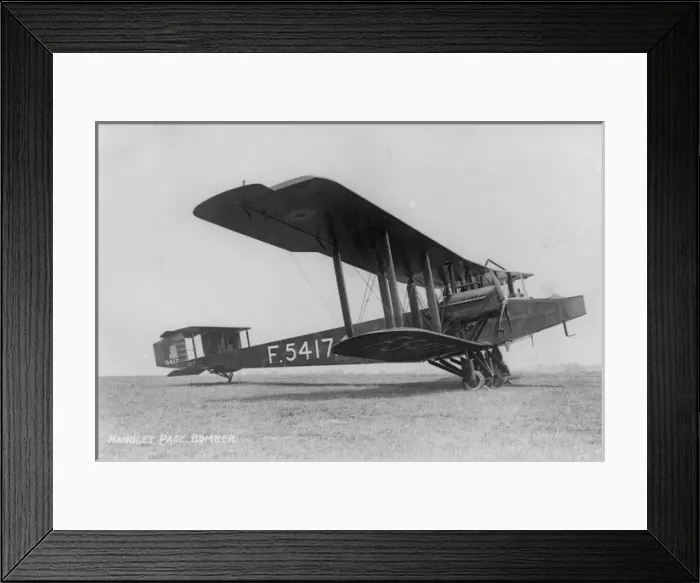 Framed Print : Handley Page O / 400 F5417 Framed Print : Handley Page O / 400 F5417