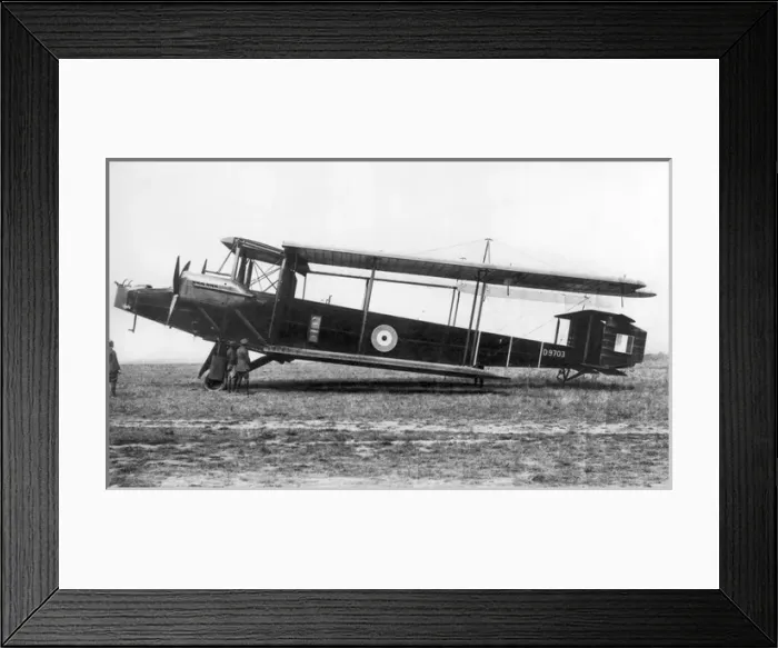 Framed Print : Handley Page O / 400 D9703 with folded wings Framed Print : Handley Page O / 400 D9703 with folded wings