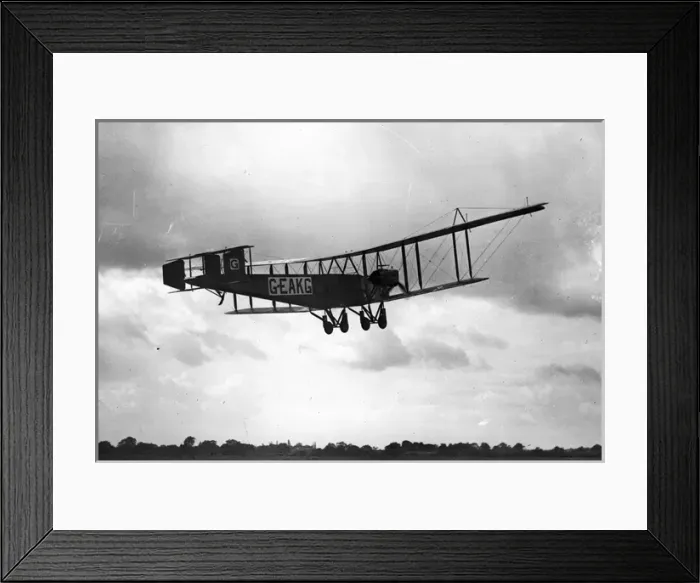 Framed Print : Handley Page O / 400 G-EAKG Framed Print : Handley Page O / 400 G-EAKG
