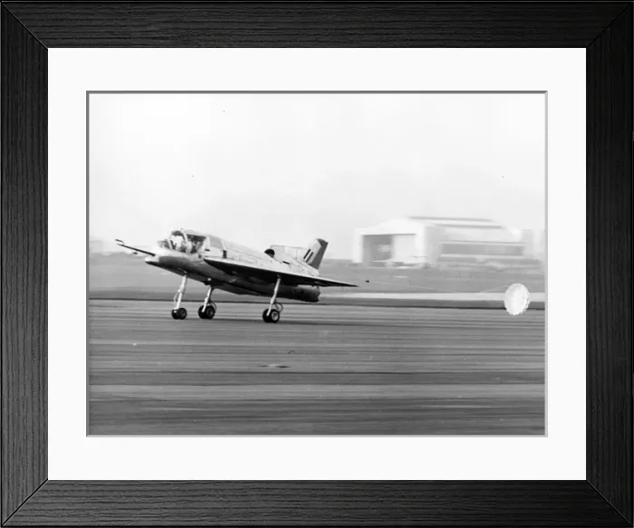 Framed Print : The first Short SC1 XG900 landing Framed Print : The first Short SC1 XG900 landing