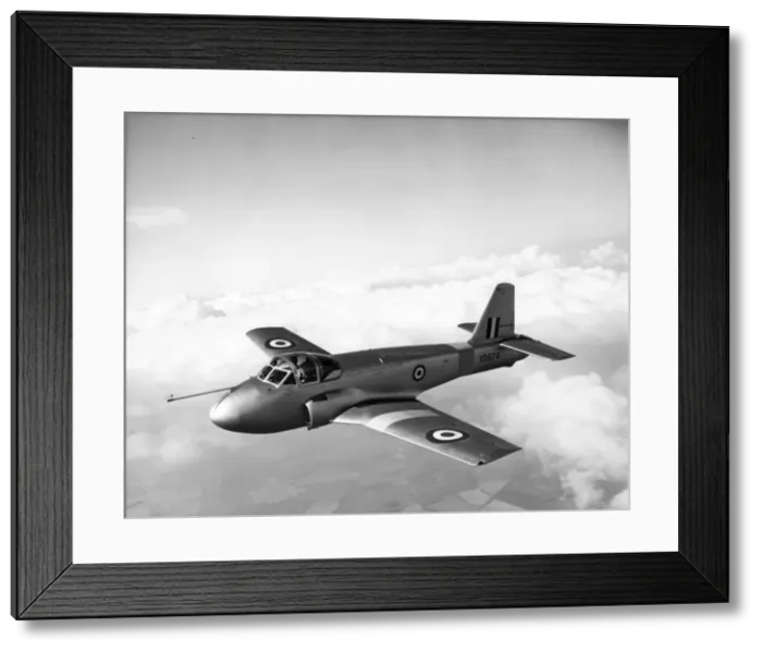 Framed Print : The first of nine development Hunting Jet Provost T1s XD674 Framed Print : The first of nine development Hunting Jet Provost T1s XD674