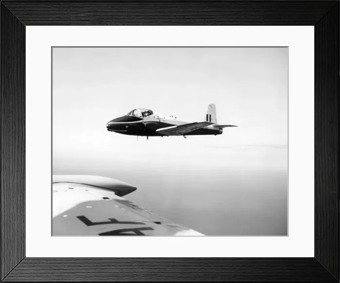 Framed Print : BAC Jet Provost T4 XS231 became the prototype T5 Framed Print : BAC Jet Provost T4 XS231 became the prototype T5