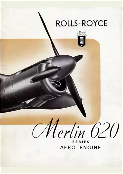 Rolls Royce Merlin 620 brochure cover