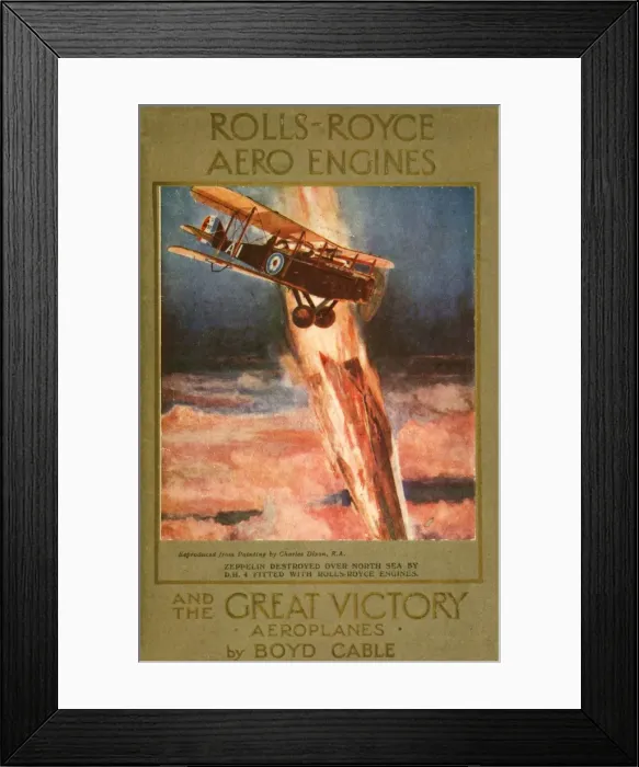 Framed Print : Cover of Rolls Royce Aero Engines Framed Print : Cover of Rolls Royce Aero Engines