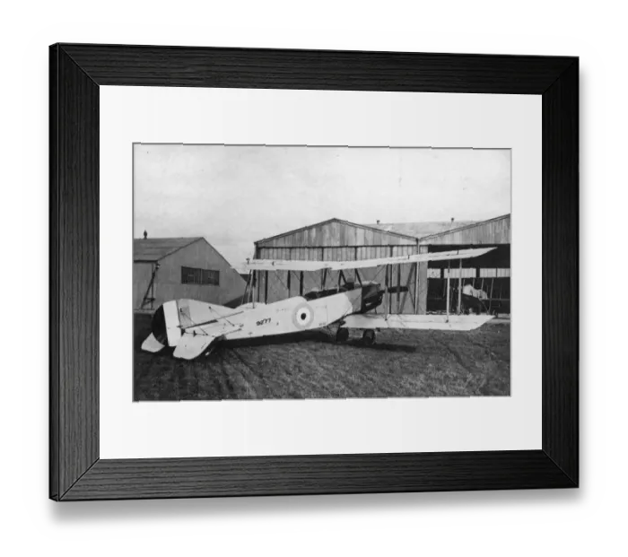 Framed Print : Avro 504E 9277 at Chingford RNAS Framed Print : Avro 504E 9277 at Chingford RNAS