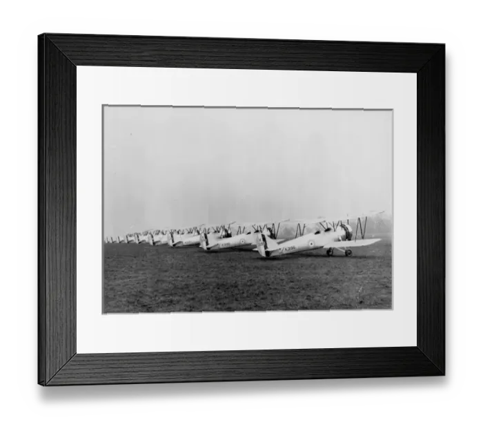Framed Print : Avro 621 Tutors including K3196 K3197 and K3198 Framed Print : Avro 621 Tutors including K3196 K3197 and K3198