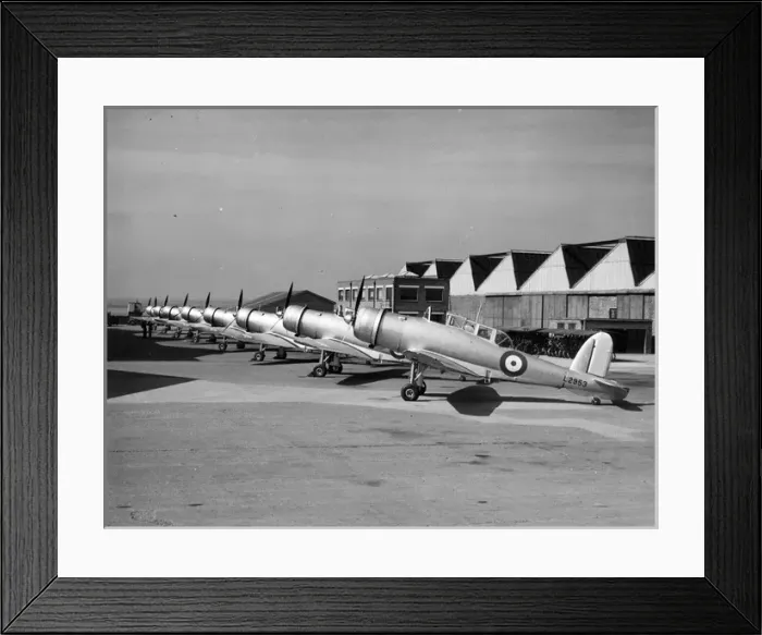 Framed Print : Blackburn B-24 Skua IIs from the second production batch Framed Print : Blackburn B-24 Skua IIs from the second production batch