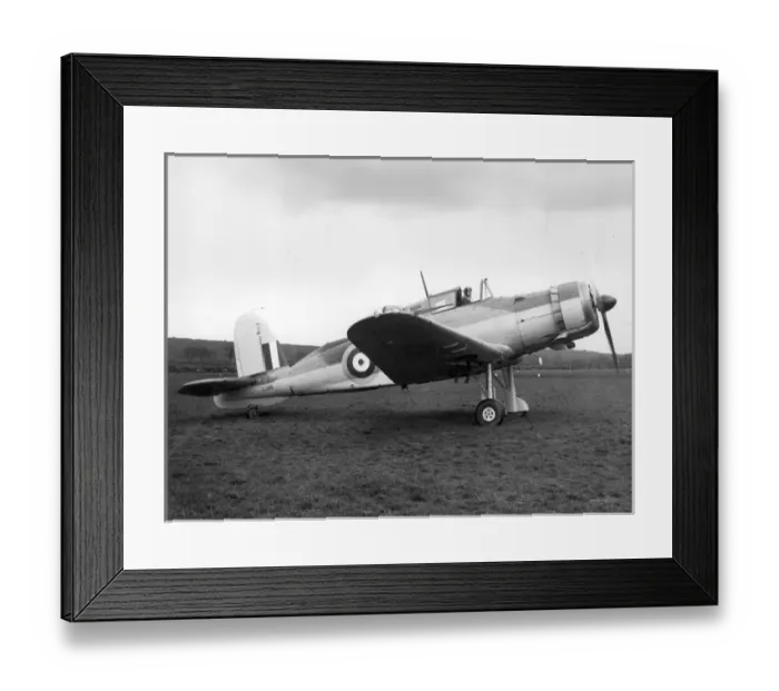Framed Print : A late production Blackburn B-25 Roc L3186 in May 1940 Framed Print : A late production Blackburn B-25 Roc L3186 in May 1940