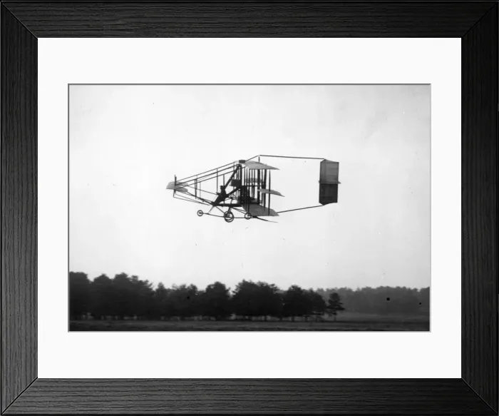 Framed Print : S F Cody flying the Cody biplane No 2 Framed Print : S F Cody flying the Cody biplane No 2