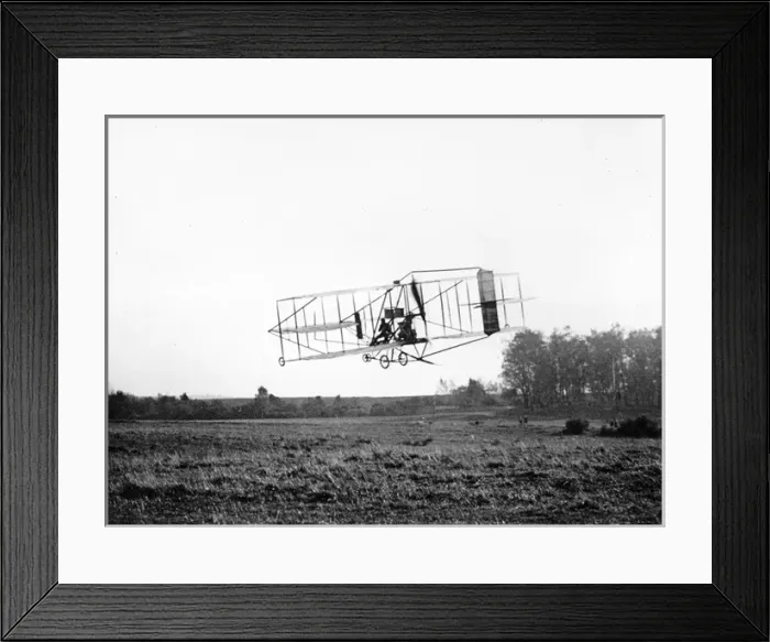 Framed Print : Cody biplane No 2 the Michelin Cup Biplane in the air Framed Print : Cody biplane No 2 the Michelin Cup Biplane in the air