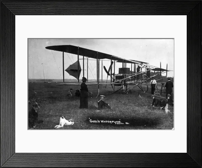 Framed Print : Cody Waterplane Framed Print : Cody Waterplane