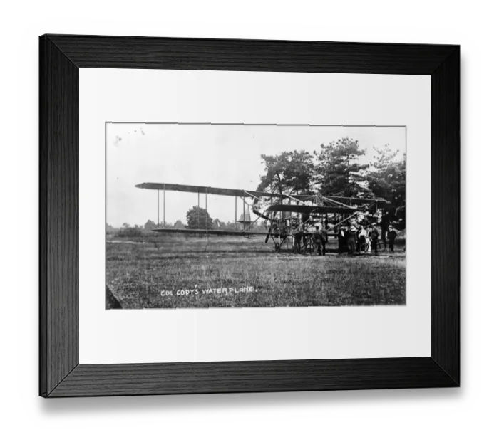 Framed Print : Cody Waterplane Framed Print : Cody Waterplane