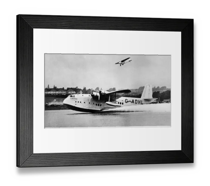 Framed Print : Short S23 Empire Flying Boat G-ADHL Canopus Framed Print : Short S23 Empire Flying Boat G-ADHL Canopus