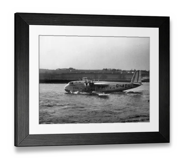 Framed Print : Short S23 Empire Flying Boat G-ADHL Canopus Framed Print : Short S23 Empire Flying Boat G-ADHL Canopus