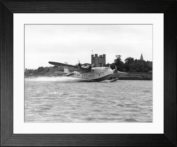 Framed Print : Short S23 Empire Flying Boat G-ADHL Canopus Framed Print : Short S23 Empire Flying Boat G-ADHL Canopus