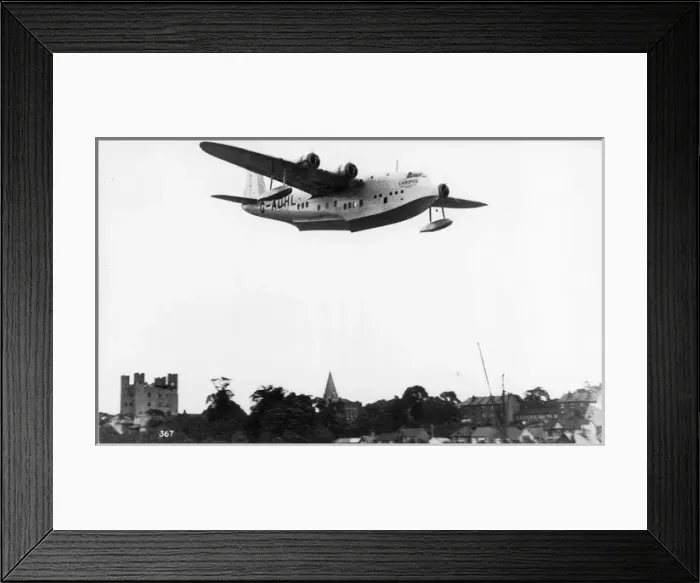 Framed Print : Short S23 Empire Flying Boat G-ADHL Canopus Framed Print : Short S23 Empire Flying Boat G-ADHL Canopus