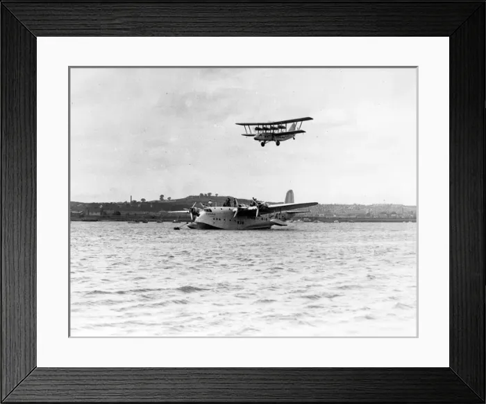 Framed Print : Short S23 Empire Flying Boat G-ADHL Canopus Framed Print : Short S23 Empire Flying Boat G-ADHL Canopus