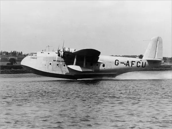 Short S30 Empire Flying Boat G-AFCU Cabot