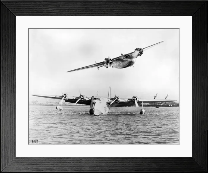 Framed Print : Short S30 Empire Flying Boat G-AFCU Cabot Framed Print : Short S30 Empire Flying Boat G-AFCU Cabot