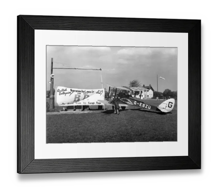 Framed Print : de Havilland DH60X Moth G-EBZU of Northern Air Lines Framed Print : de Havilland DH60X Moth G-EBZU of Northern Air Lines
