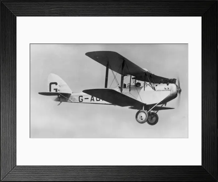 Framed Print : de Havilland DH60 Moth G-Ajajaja
