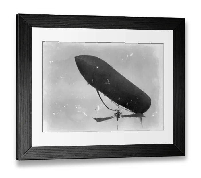 Framed Print : Dr K I Danielewskys Directible Flying Machine Framed Print : Dr K I Danielewskys Directible Flying Machine