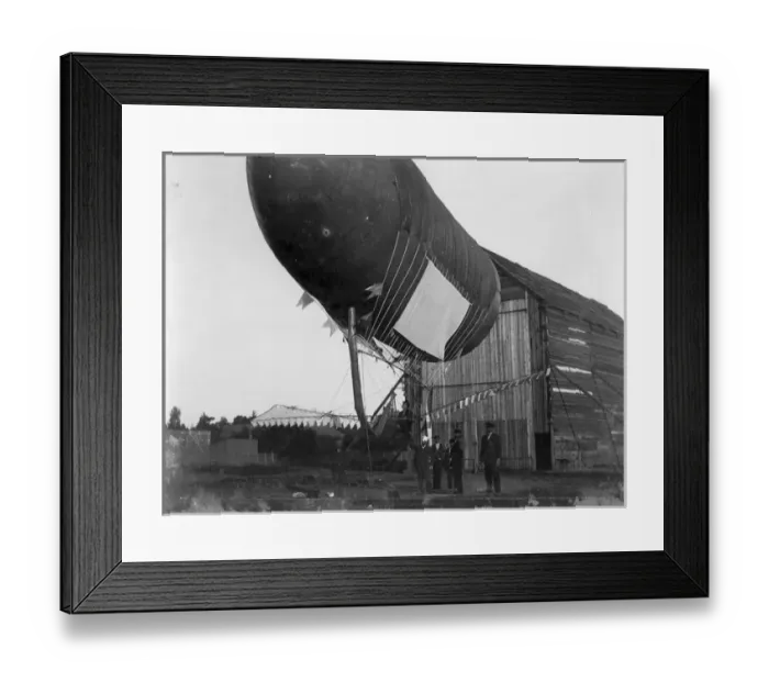 Framed Print : Dr K I Danielewskys Directible Flying Machine Framed Print : Dr K I Danielewskys Directible Flying Machine