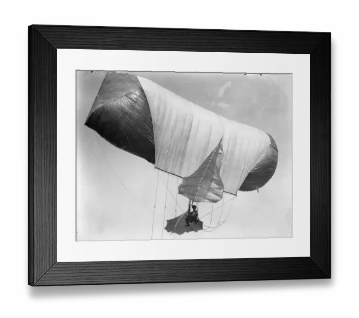 Framed Print : Dr K I Danielewskys Directible Flying Machine Framed Print : Dr K I Danielewskys Directible Flying Machine