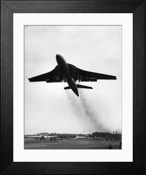 Framed Print : A Vicker Valiant fitted with Super Sprite rocket packs Framed Print : A Vicker Valiant fitted with Super Sprite rocket packs