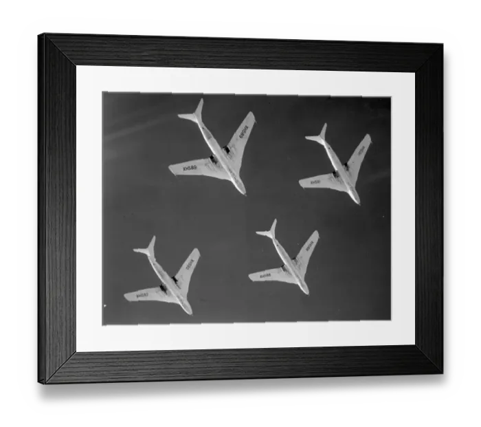 Framed Print : Four Handley Page Victor B1s XH588 XH589 XH591 and XH592 Framed Print : Four Handley Page Victor B1s XH588 XH589 XH591 and XH592