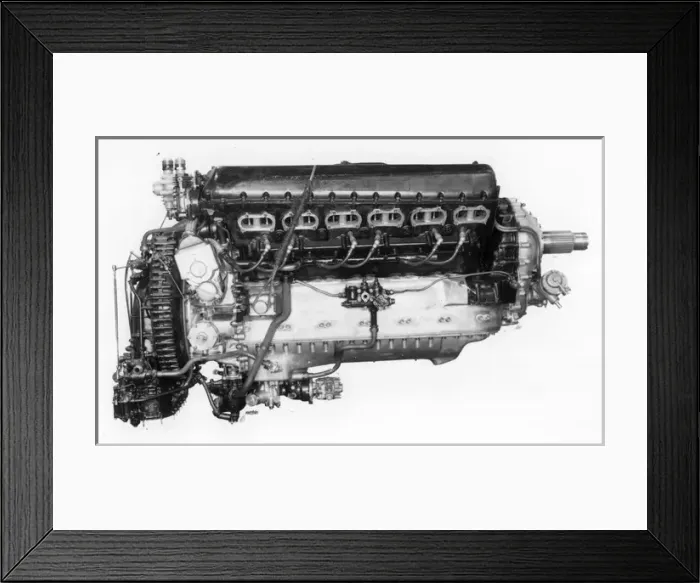 Framed Print : Rolls Royce Merlin III Starboard side Framed Print : Rolls Royce Merlin III Starboard side
