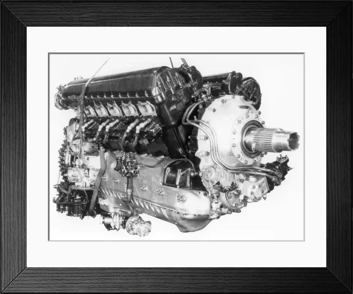Framed Print : Rolls Royce Merlin III Starboard front quarter Framed Print : Rolls Royce Merlin III Starboard front quarter