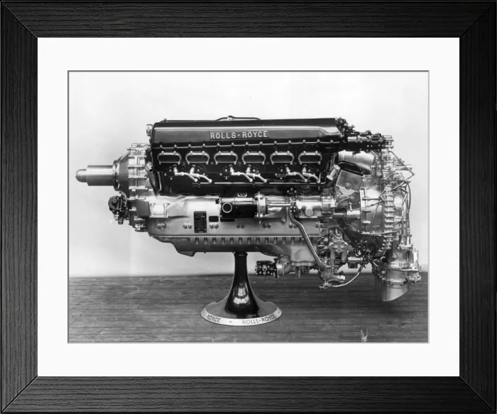 Framed Print : Rolls Royce Merlin X Port side Framed Print : Rolls Royce Merlin X Port side