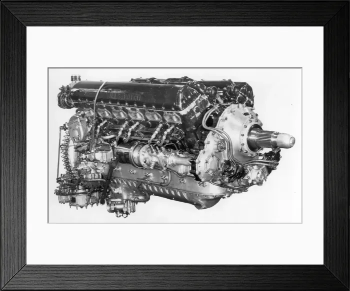 Framed Print : Rolls Royce Merlin XII Starboard front quarter Framed Print : Rolls Royce Merlin XII Starboard front quarter