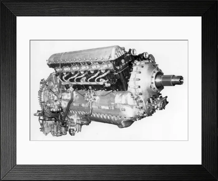 Framed Print : Rolls Royce Merlin 22 Starboard front quarter Framed Print : Rolls Royce Merlin 22 Starboard front quarter