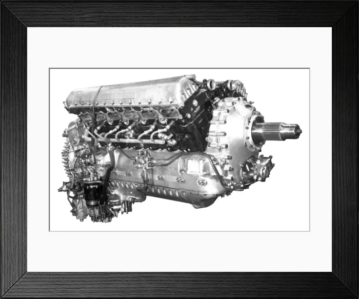 Framed Print : Rolls Royce Merlin 56 Starboard front quarter Framed Print : Rolls Royce Merlin 56 Starboard front quarter